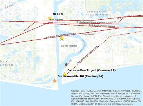 Calcasieu Pass Liquefied Natural Gas