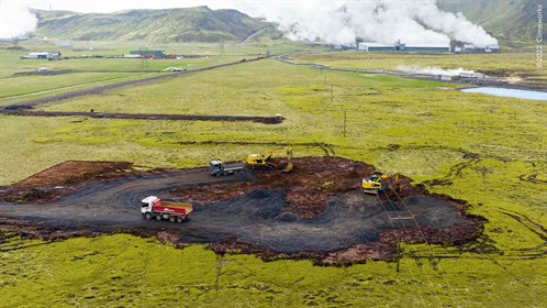 Mammoth Groundbreaking (c )2022, Climeworks