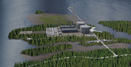 Pacific Northwest Lng Terminal Render