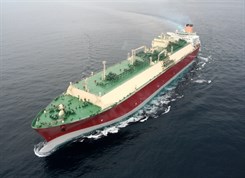 Qatargas Q -flex Lng Vessel